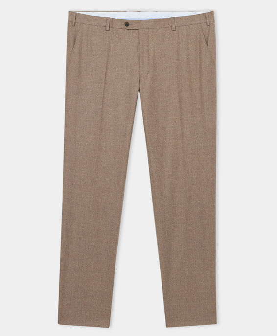 Brooks Brothers Virgin Wool Trousers Beige DTROU015WVBWO001BEIGP001