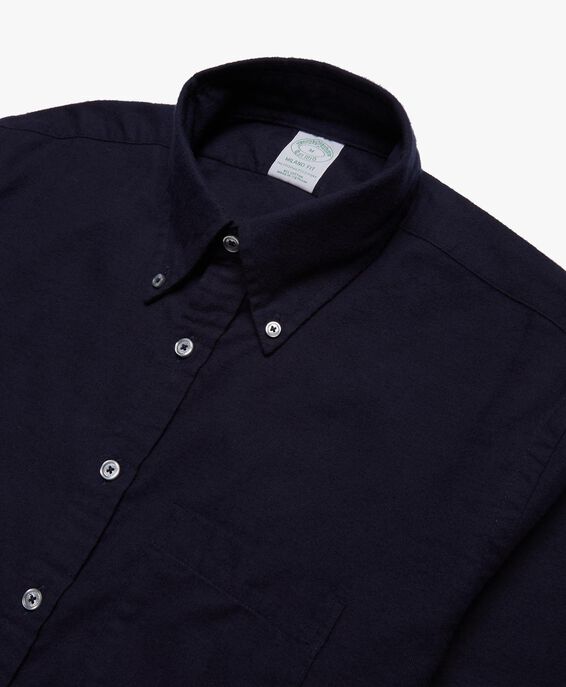 Milano Slim-fit Sport Shirt, Portuguese Flannel, Button-Down Collar in ...