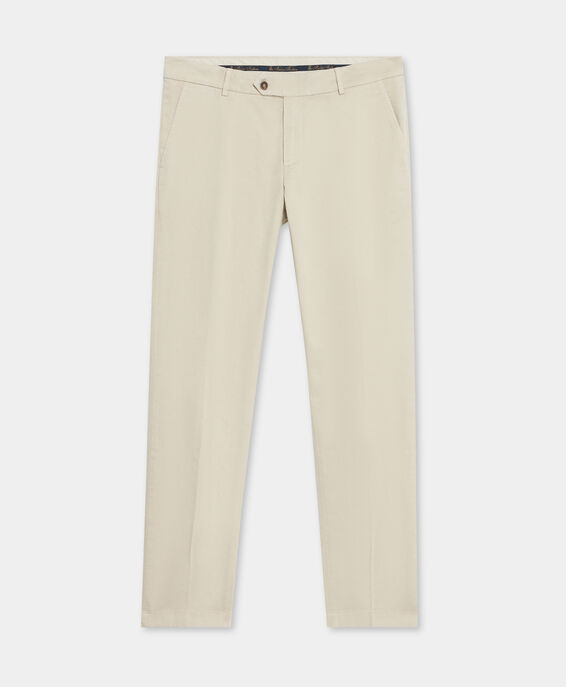 Brooks Brothers Slim Fit Cotton Chinos Sand CPCHI014COBSP002SANDP002