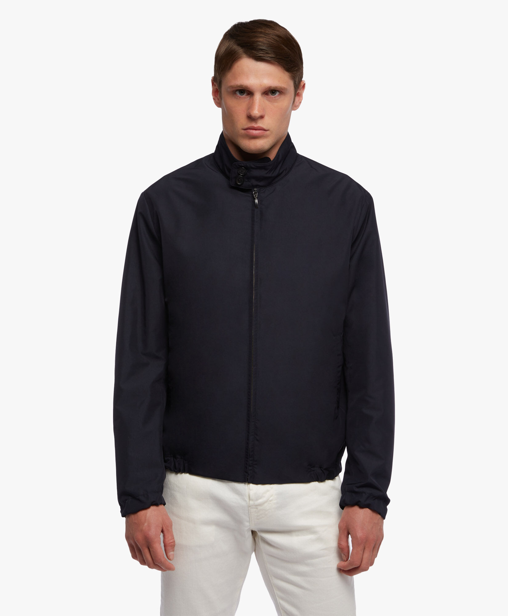 Blouson Jacket in Navy for Men | Brooks Brothers® UK