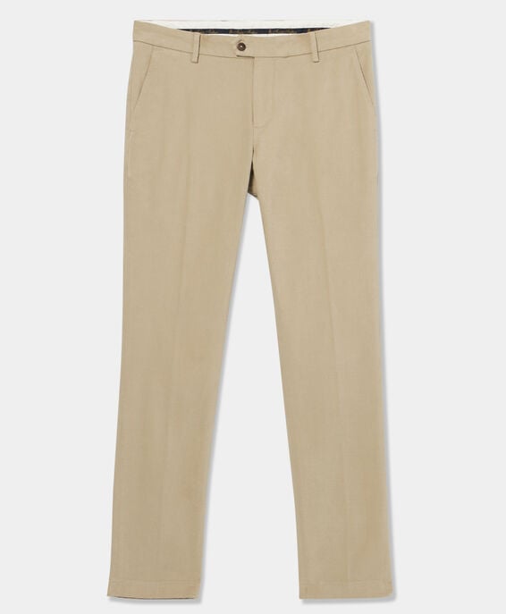 Brooks Brothers Slim Fit Cotton Chinos Sand CPCHI041COBSP002SANDP002